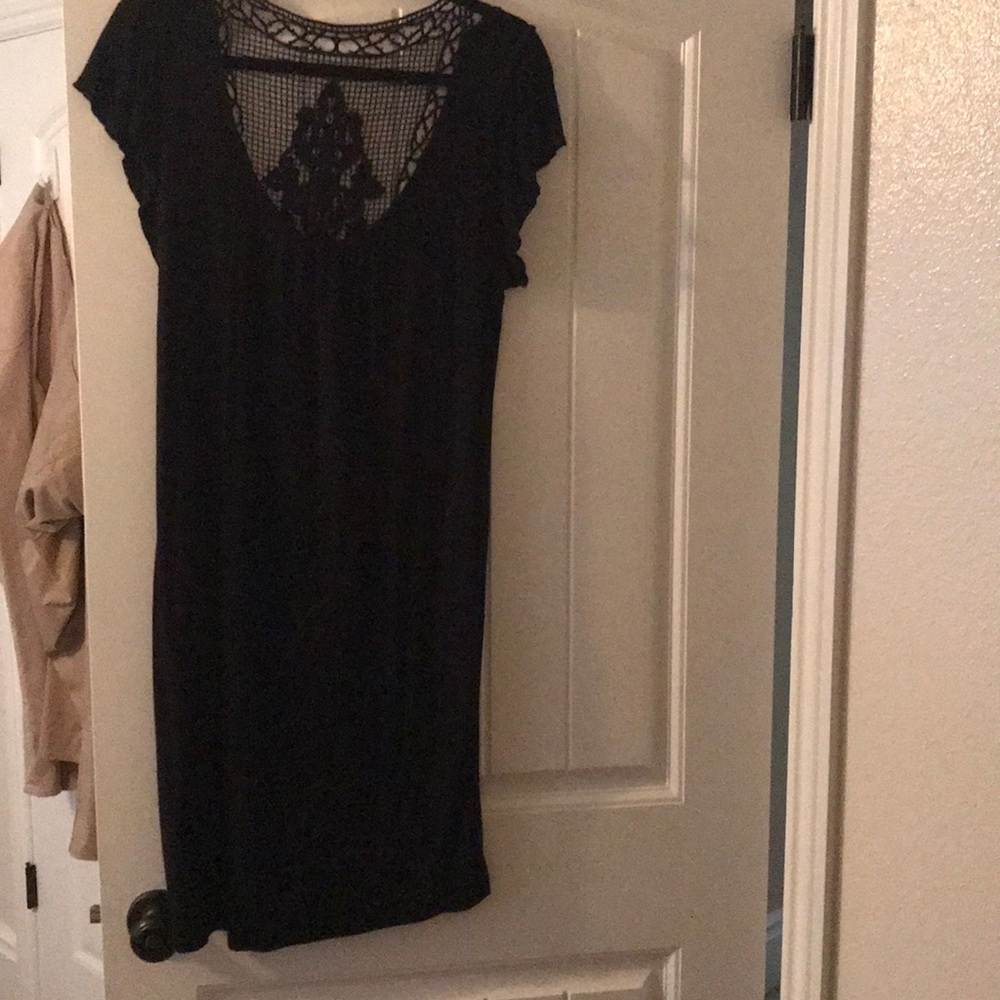 Kenneth Cole Large Black Beach Coverup